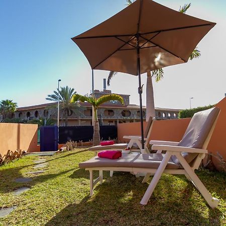 Duplex Meloneras With Free Wifi And Private Garden Villa Luaran gambar