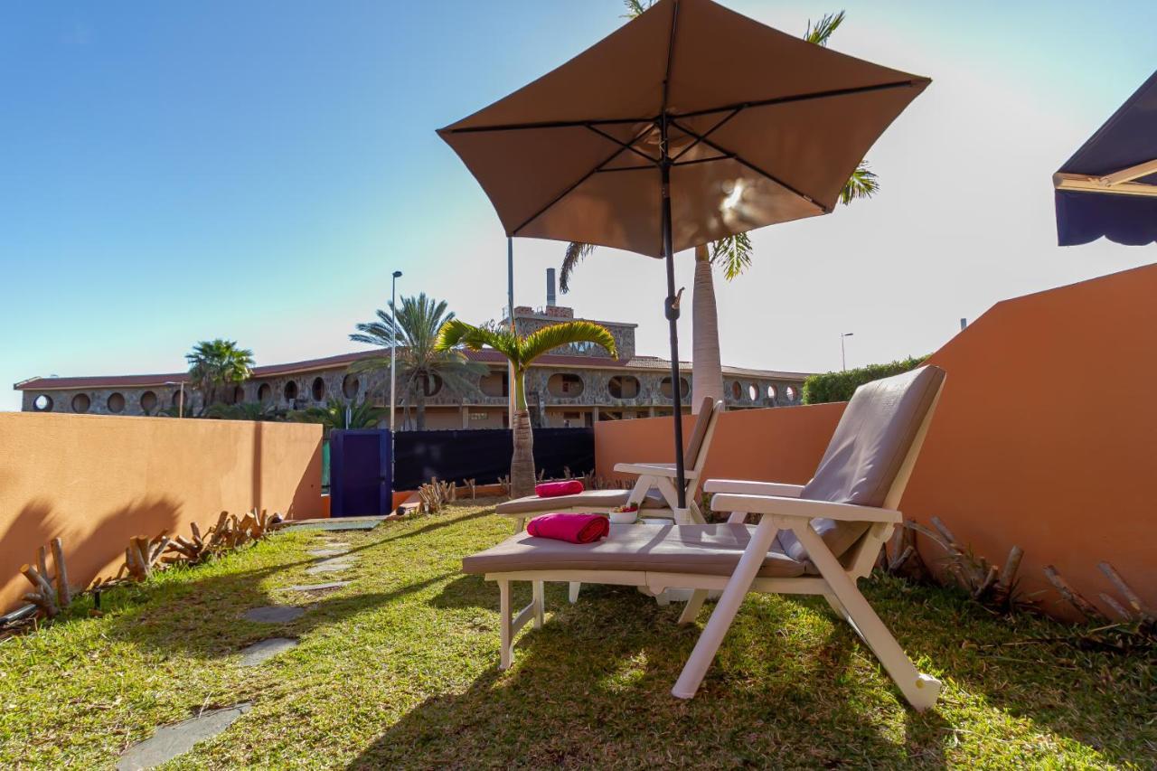 Duplex Meloneras With Free Wifi And Private Garden Villa Luaran gambar
