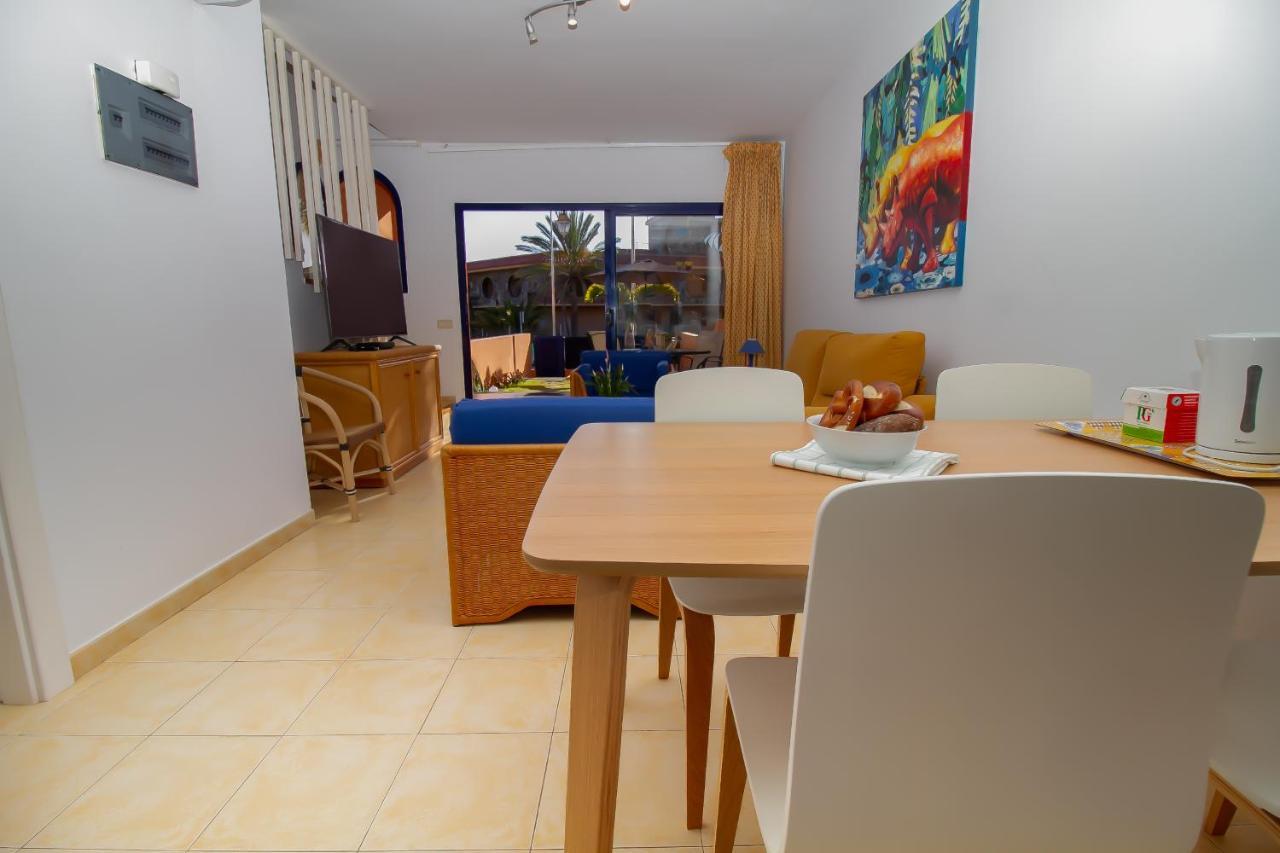 Duplex Meloneras With Free Wifi And Private Garden Villa Luaran gambar